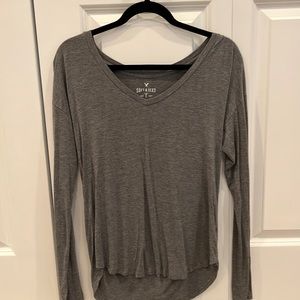 American Eagle Gray T-shirt